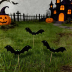 Halloween Wall Bats Glow-In-The-Dark Multi-Size Set