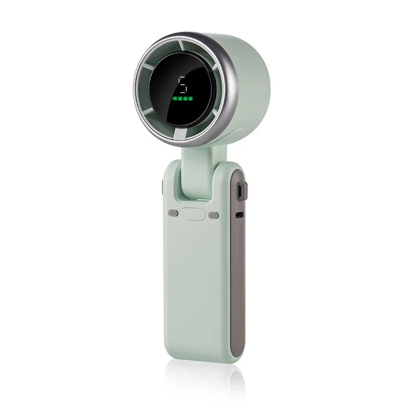 Handheld Fan Foldable USB Rechargeable 5-Speed