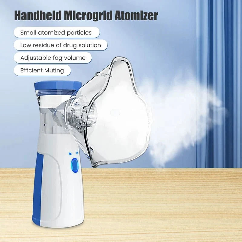 Handheld Nebulizer Mesh Mist USB & Battery Powered
