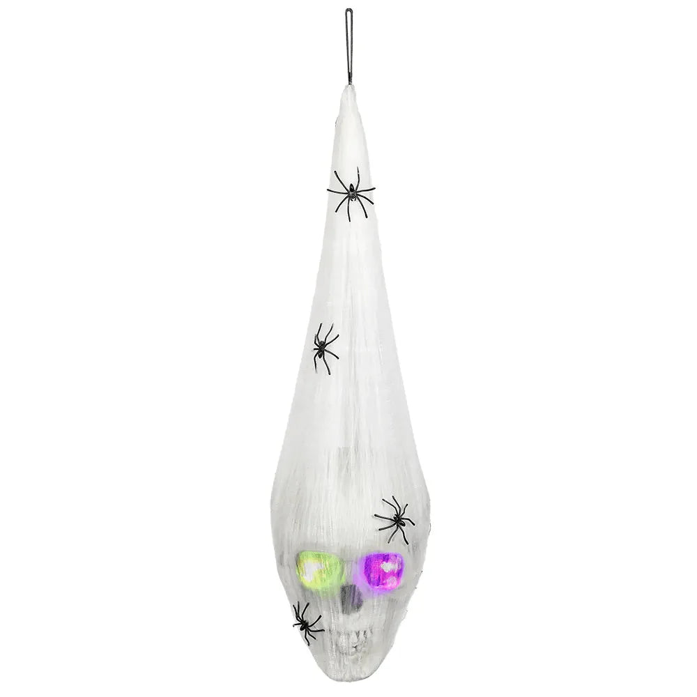 Hanging Decoration Skull LED Eyes & Batteries Included