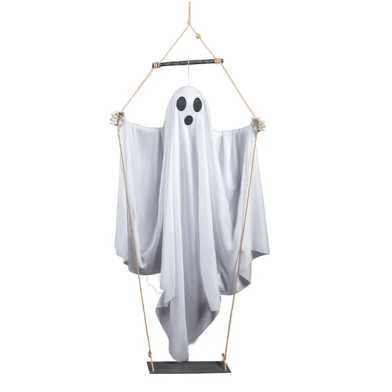 Hanging Ghost 61 Inch Warm LED Weather-Resistant