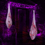 Hanging Ghost Decoration Blood-Splattered Weather-Resistant