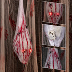 Hanging Ghost Decoration Blood-Splattered Weather-Resistant