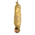 Hanging Mummy Decoration Built-In LED Lights Weather-Resistant Rope Hanger