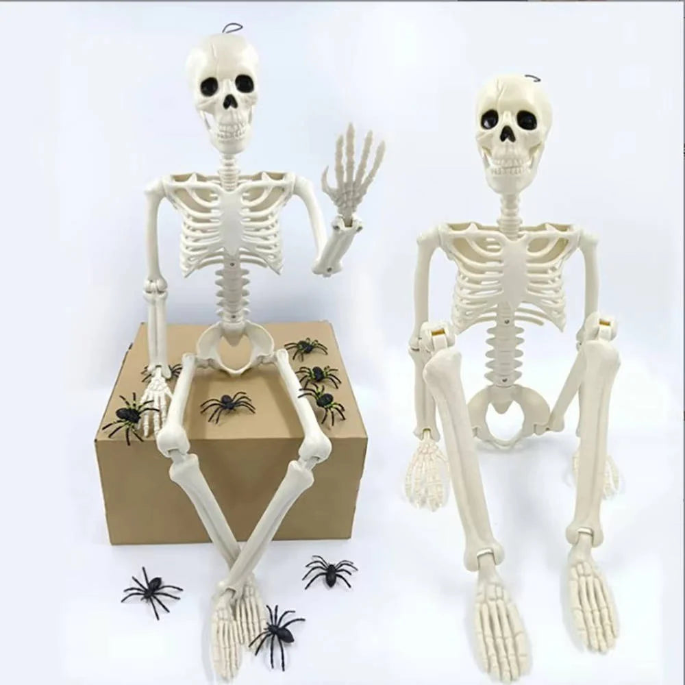 Hanging Skeleton Posable & Weather-Resistant 15.7 Inch