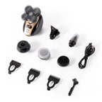 Head Shaver Five Rotating Blades Waterproof & USB Rechargeable