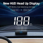 Head-Up Speedometer LED Projection & Auto Brightness