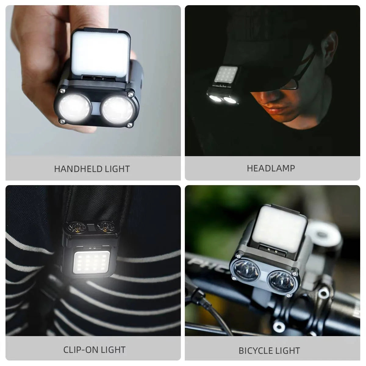 Headlamp Rechargeable COB LED Motion Sensor