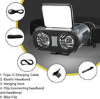 Headlamp Rechargeable COB LED Motion Sensor