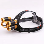 Headlamp Rechargeable Zoom Focus & Motion Sensor