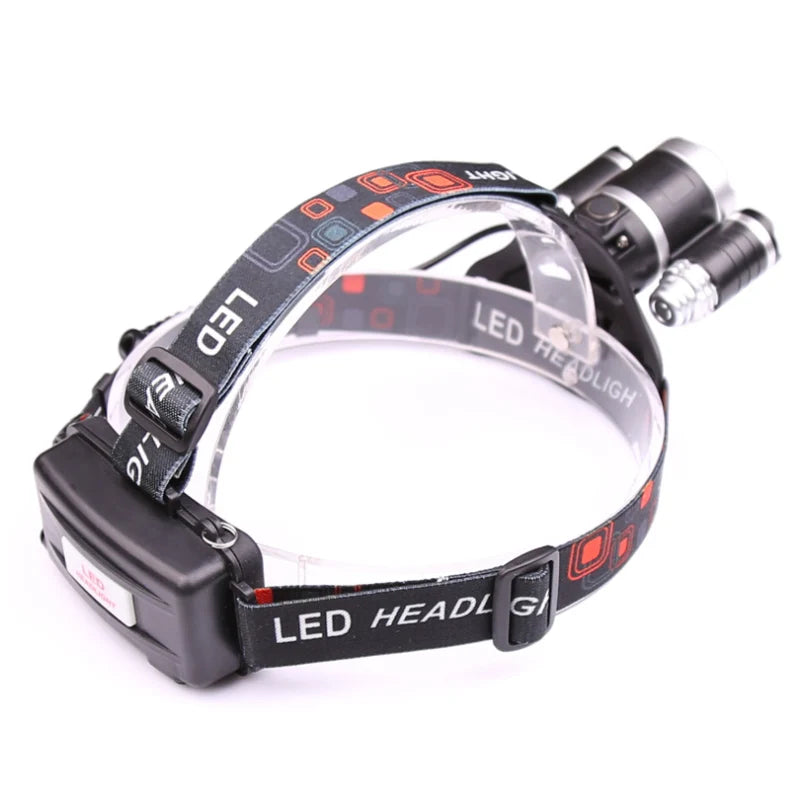 Headlamp Rechargeable Zoom Focus & Motion Sensor