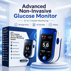 Health Monitor Noninvasive Glucose Tracking Clear Display