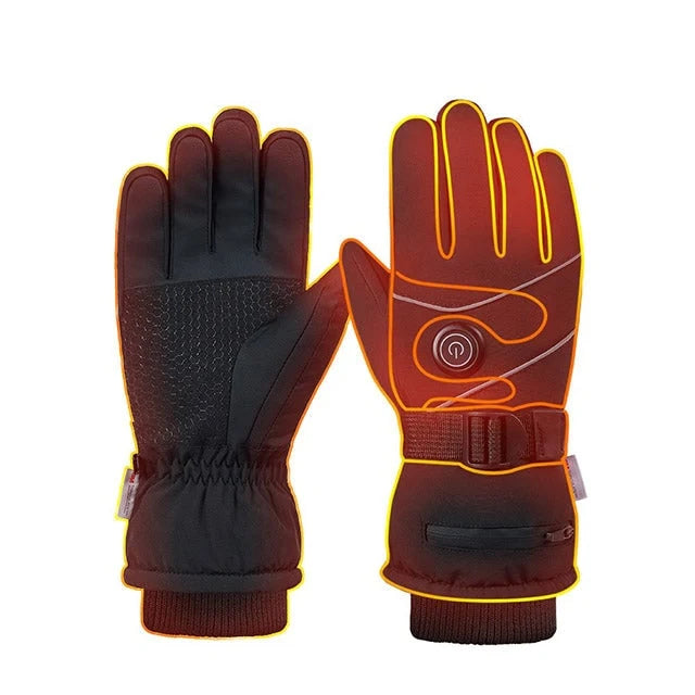 Heated Gloves Rechargeable Waterproof Touchscreen-Compatible