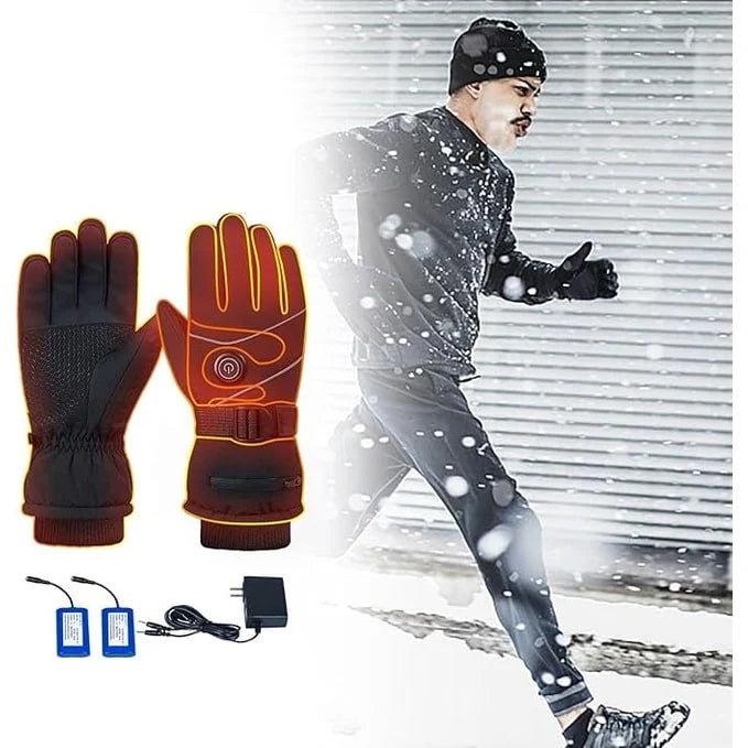 Heated Gloves Rechargeable Waterproof Touchscreen-Compatible
