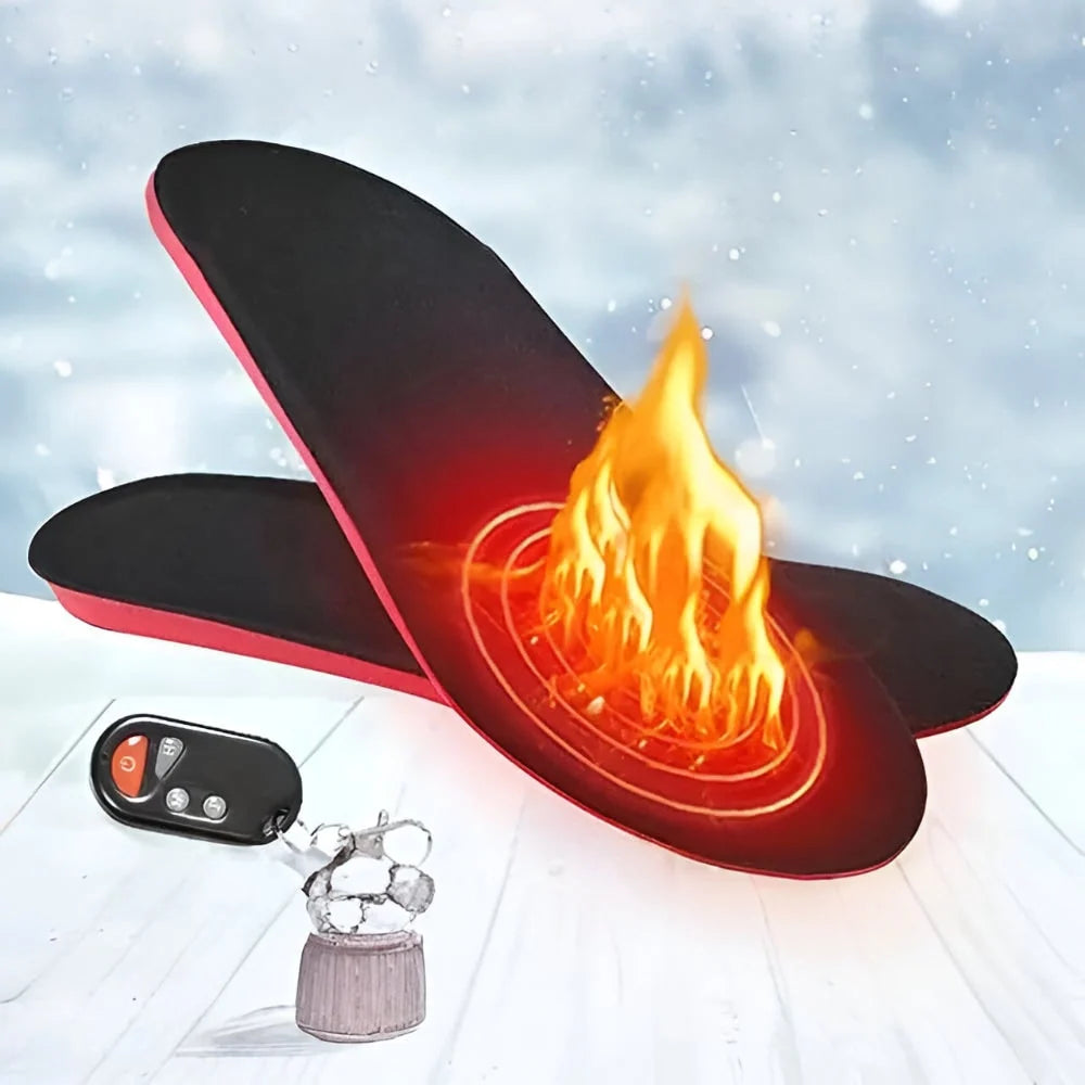 Heated Insoles Wireless Remote USB Rechargeable