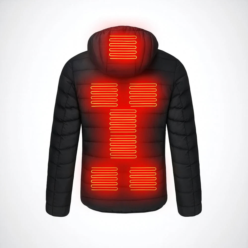 Heated Jacket Multiple Heating Zones 3 Heat Levels