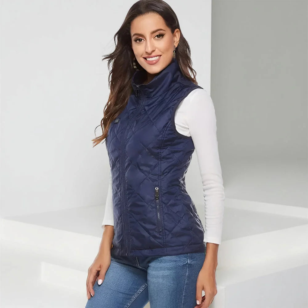 Heated Vest Slim USB-Powered 9 Heating Zones