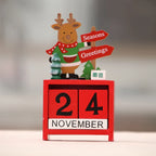 Holiday Countdown Calendar Adjustable Date Sliders