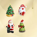 Holiday Figurine Polyresin Weather-Resistant Tabletop