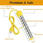 Immersion Water Heater 1500W Stainless Steel Guarded Coil