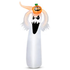 Inflatable Ghost Menacing Face & Long Arms Weather-Resistant