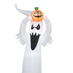 Inflatable Ghost Menacing Face & Long Arms Weather-Resistant