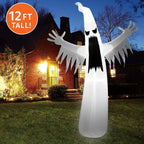 Inflatable Ghost Spooky Face & Long Arms