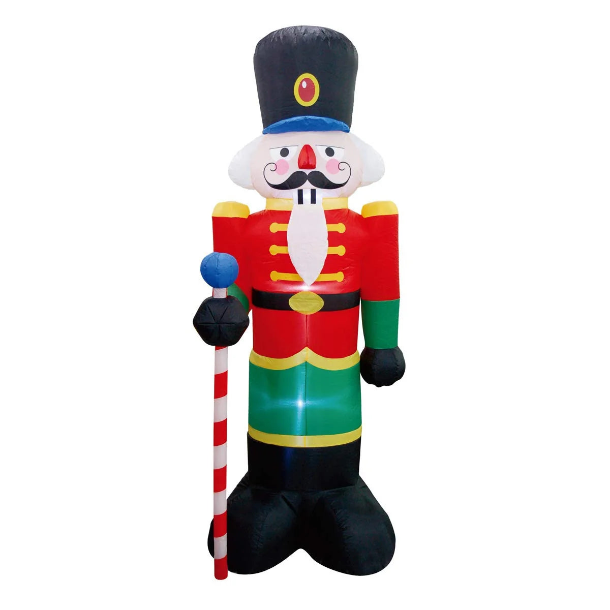 Inflatable Nutcracker LED-Lit Outdoor Decor