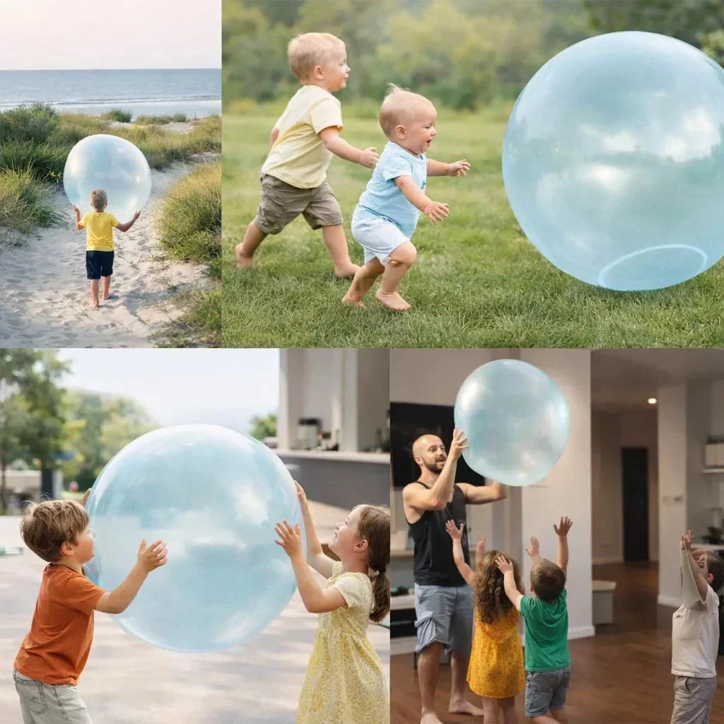 Inflatable Play Ball Self-Sealing & Reusable