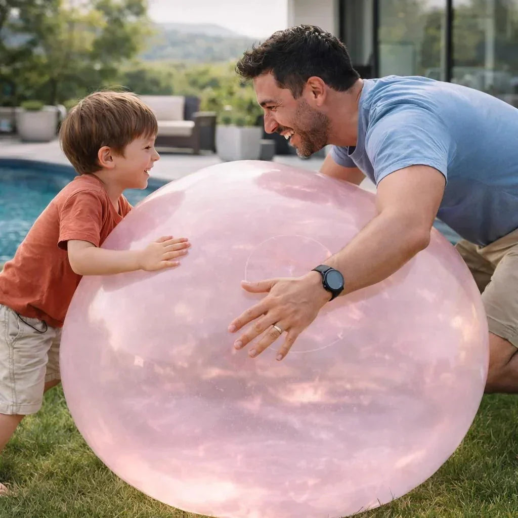 Inflatable Play Ball Self-Sealing & Reusable