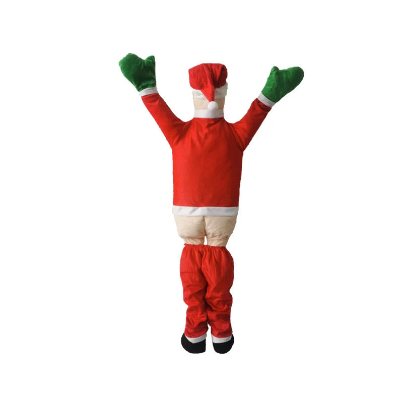 Inflatable Santa Claus Movable Arms Weather-Resistant