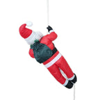 Inflatable Santa On Ladder Weatherproof LED Lights