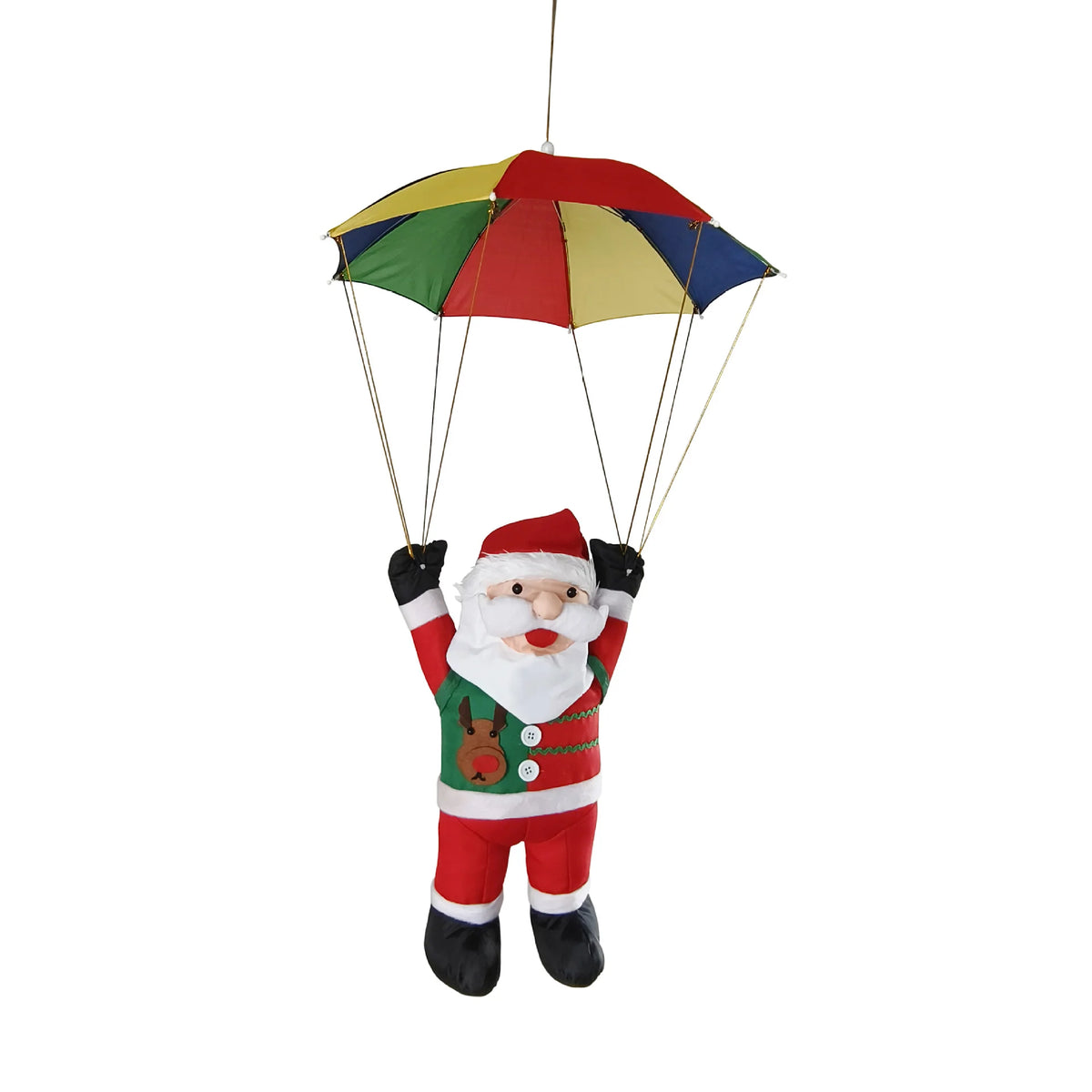Inflatable Santa Parachute Floating Quick Inflate & Deflate
