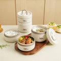 Insulated Bento Lunch Box Stackable Stainless Steel Leak-Proof