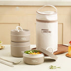 Insulated Bento Lunch Box Stackable Stainless Steel Leak-Proof