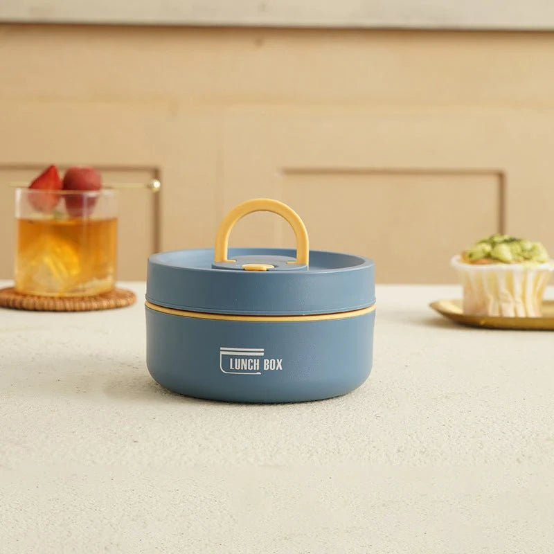 Insulated Bento Lunch Box Stackable Stainless Steel Leak-Proof