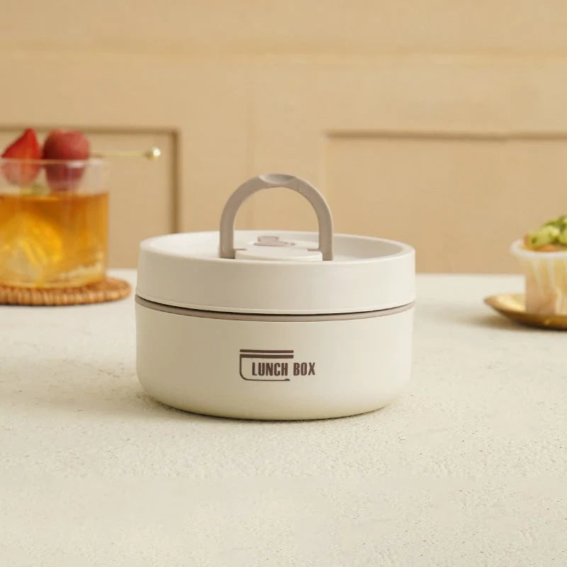 Insulated Bento Lunch Box Stackable Stainless Steel Leak-Proof