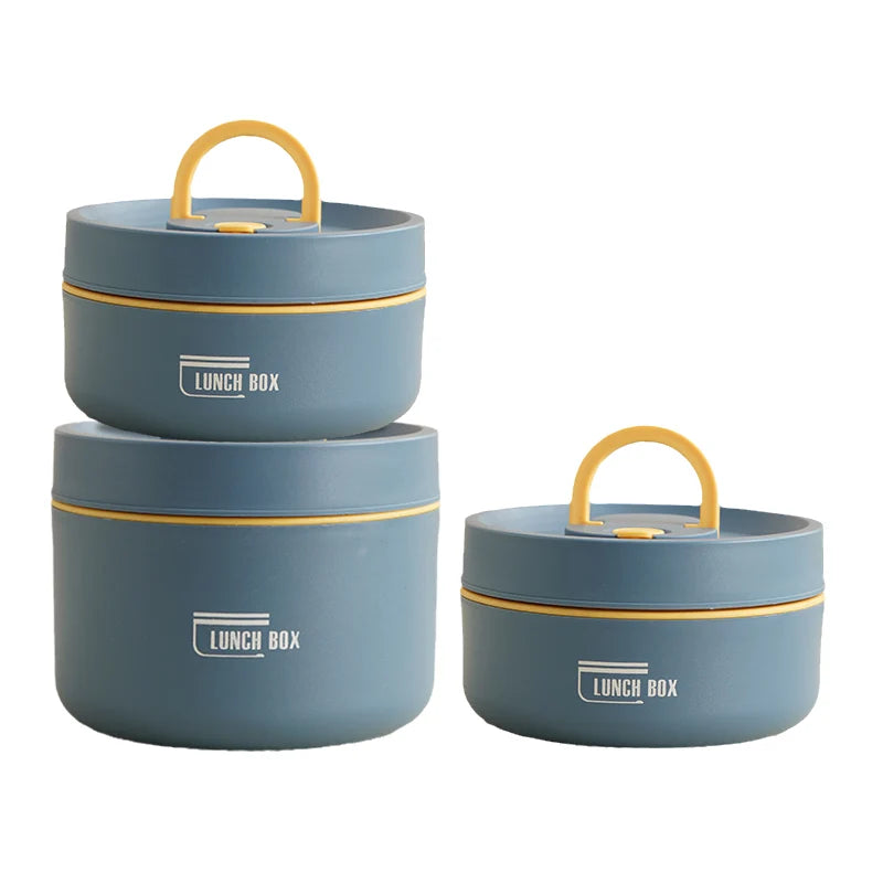 Insulated Bento Lunch Box Stackable Stainless Steel Leak-Proof