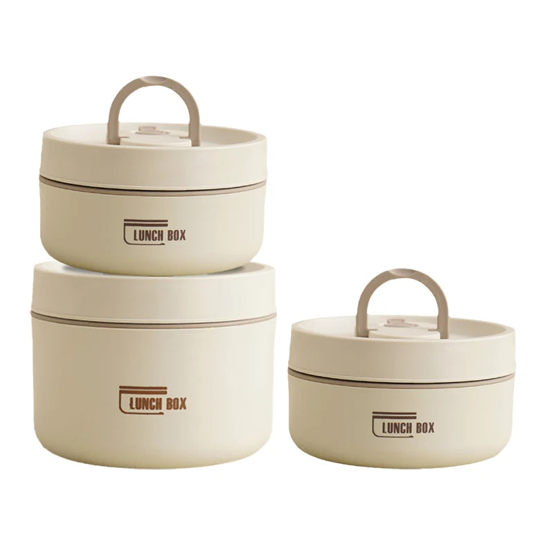 Insulated Bento Lunch Box Stackable Stainless Steel Leak-Proof