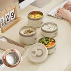 Insulated Bento Lunch Box Stackable Stainless Steel Leak-Proof