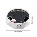 Interactive Cat Toy Moving Mouse Track & Felt Scratcher