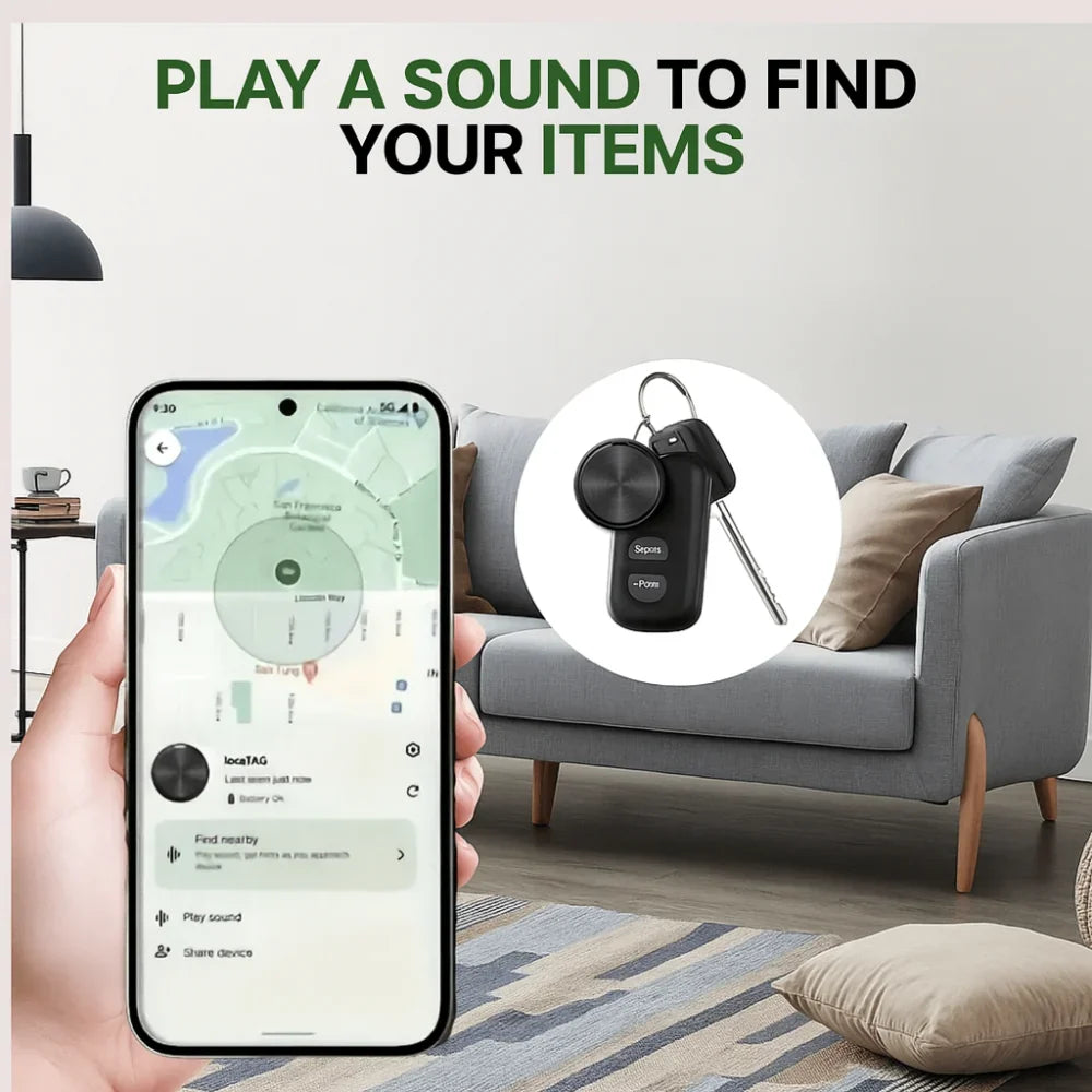 Key Finder Bluetooth Sound Alert 12 Month Battery