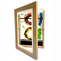 Kids' Art Display Frame Front-Opening Holds 150 Artworks