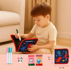 Kids Drawing Book Wipe-Clean Marker & Crayon Compatible
