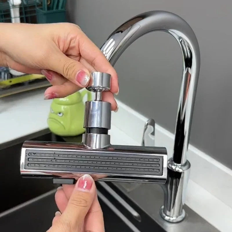Kitchen Faucet Extension 4-Mode Spray 360-Degree Swivel Copper Elements