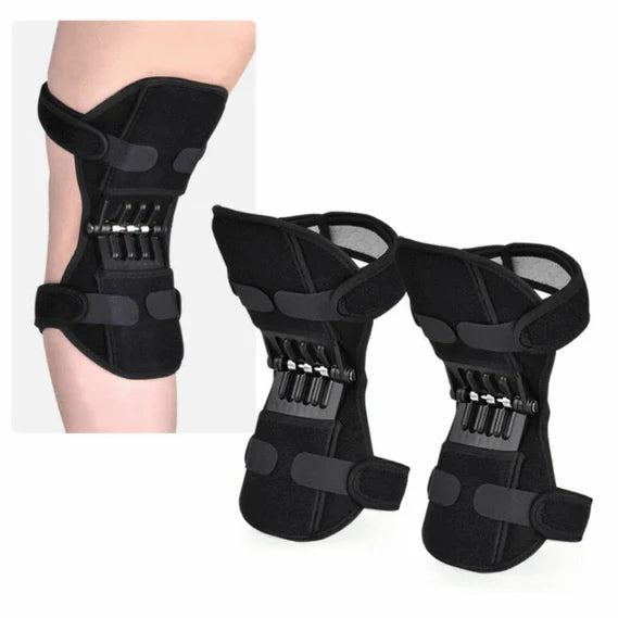Knee Pads Dual-Spring Aluminum Frame & Adjustable Straps