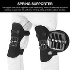 Knee Pads Dual-Spring Aluminum Frame & Adjustable Straps