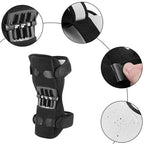 Knee Pads Dual-Spring Aluminum Frame & Adjustable Straps