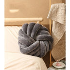 Knot Pillow Plush Velvet Cover & Polyester Fill