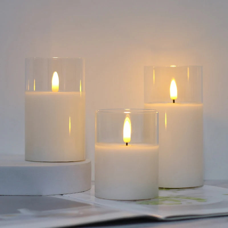 LED Candle Realistic Flicker Battery-Operated